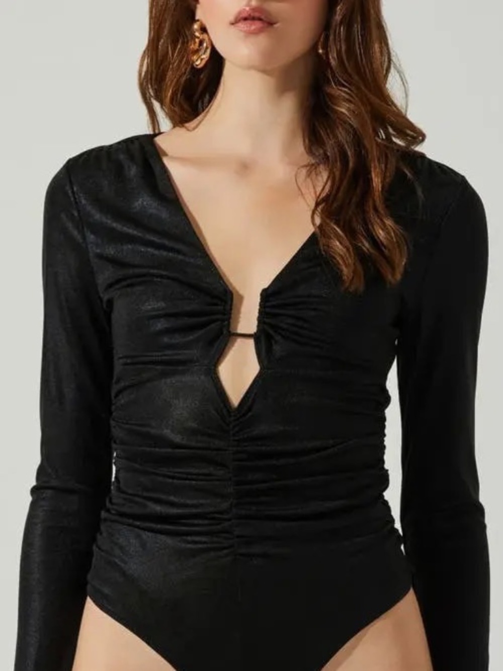 ASTR The Label Josie Keyhole Bodysuit